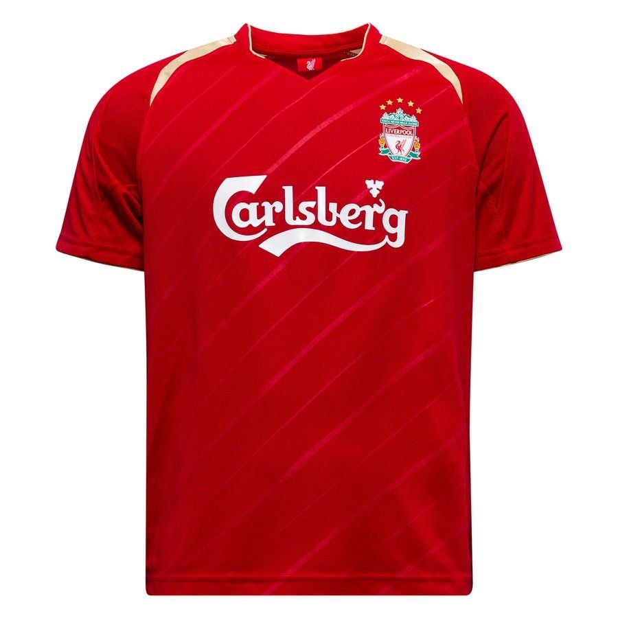 Liverpool Home Shirt Europe 2005/06 - Men's-SoccerKits Hub | Buy Soccer Jerseys Online